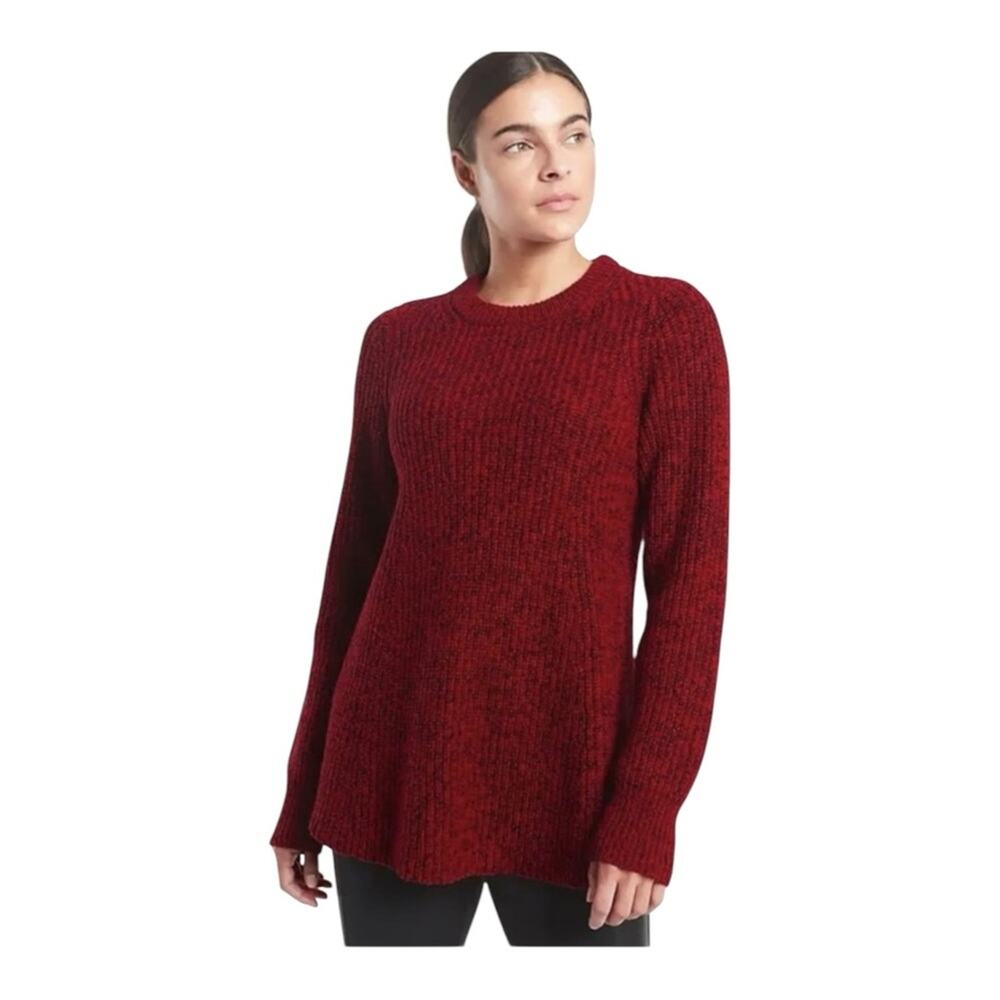 Athleta Sierra Crew Wool Blend Sweater Athletic Athleisure Wear
